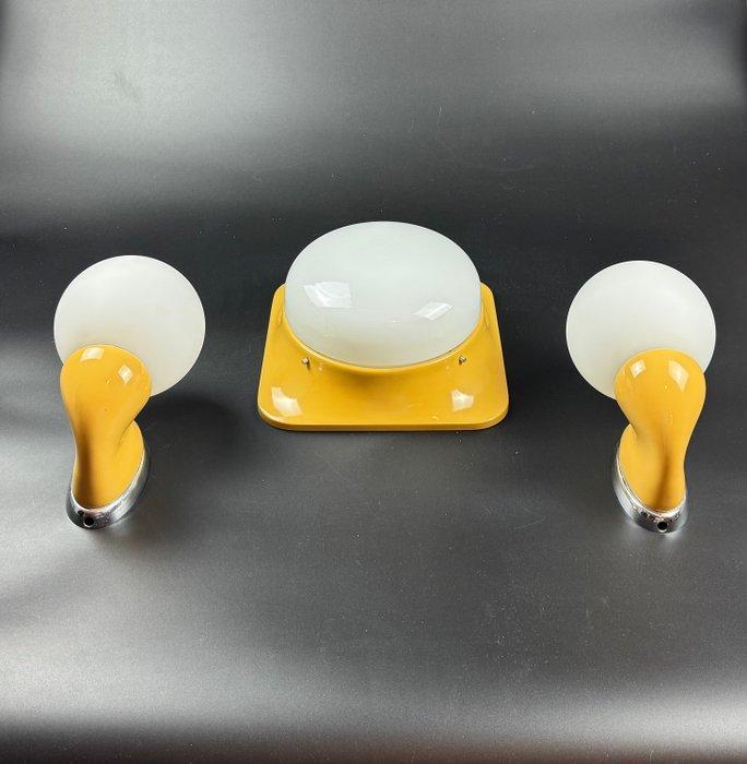 Villeroy & Boch - Luigi Colani - Wandlamp (3) - keramik,, Antiek en Kunst, Antiek | Lampen