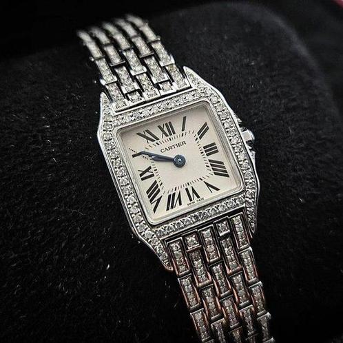 Cartier - Santos Demoiselle Diamonds - 2698 - Dames -, Sieraden, Tassen en Uiterlijk, Horloges | Heren