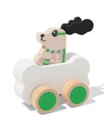 HEMA Auto met superheld hond 10x11x6.5cm hout, Kinderen en Baby's, Speelgoed | Speelgoedvoertuigen, Verzenden, Nieuw