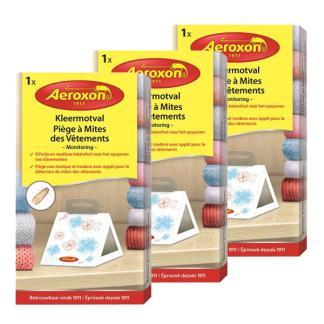 Mottenval | Aeroxon | Kledingmot (Gifvrij, 3 stuks), Dieren en Toebehoren, Overige Dieren-accessoires, Nieuw, Verzenden