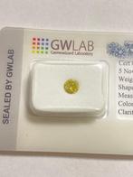 Zonder Minimumprijs - 1 pcs Diamant (Kleurbehandeld) - 0.43, Sieraden, Tassen en Uiterlijk, Edelstenen, Nieuw