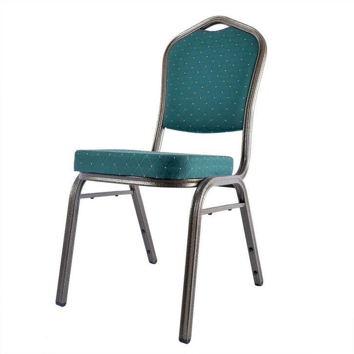 Stackchair – Groen A46 Stapelstoel – Stapelbare Horecastoel, Zakelijke goederen, Horeca | Meubilair en Inrichting, Ophalen of Verzenden