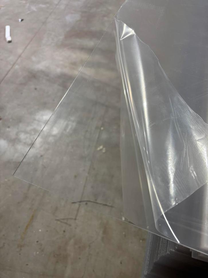 Plexiglas platen 3mm dik, Doe-het-zelf en Verbouw, Platen en Panelen, Nieuw, Minder dan 20 mm, Overige materialen, Ophalen