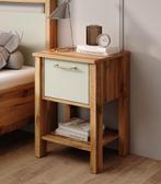 Meubella Nachtkastje Isaac eiken 42 cm met lade, Verzenden, Nieuw