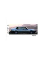 1991 VOLVO 940 BROCHURE NEDERLANDS, Boeken, Nieuw, Volvo, Author