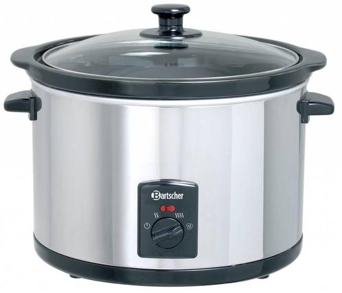 Bartscher Slowcooker | 5,5L | Aluminium | 345 x 345 x 276 mm, Zakelijke goederen, Horeca | Keukenapparatuur, Verzenden