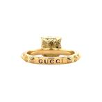 Gouden vintage Gucci panter ring 18 krt, Ophalen of Verzenden, Nieuw