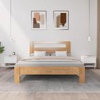 vidaXL Nachtkastjes 2 st 50x46x50 cm bewerkt hout wit, Verzenden, Nieuw, 45 tot 65 cm, Minder dan 55 cm