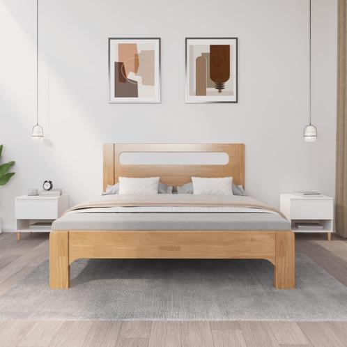 vidaXL Nachtkastjes 2 st 50x46x50 cm bewerkt hout wit, Huis en Inrichting, Slaapkamer | Nachtkastjes, Nieuw, 45 tot 65 cm, Hout