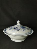 Meissen - Cipolla Blu dipinto a mano - Zuppiera rotondo, Antiek en Kunst