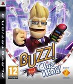Buzz! Quiz World PS3 Garantie & morgen in huis!, Spelcomputers en Games, Ophalen of Verzenden, Zo goed als nieuw, Muziek