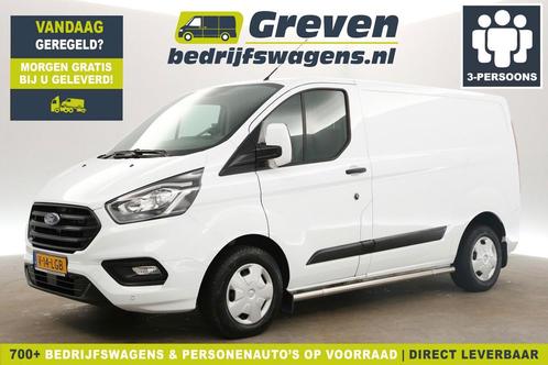 Ford Transit Custom 2.0 TDCI L1H1, Auto's, Bestelauto's, Onderhoudsboekje, Lease, Handgeschakeld, Wit, Ford, Financial lease, Stof