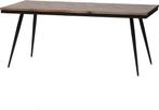 Tweedekans | BePureHome Rhombic Eettafel - Hout/Metaal -, Huis en Inrichting, Ophalen of Verzenden, Gebruikt