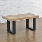 Stalen onderstel set van 2 U bankpoot 40x43 cm zwart, Huis en Inrichting, Verzenden, Nieuw
