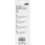 Benson 2-delige precisie schroevendraaierset - plat - SL2..., Ophalen of Verzenden, Nieuw