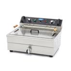 Maxima Frituurpan 20L 1 Mand met Tapkraan (400V / 4500W), Verzenden, Nieuw
