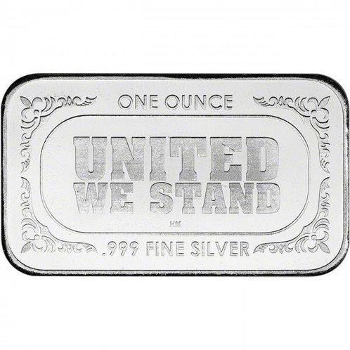 1 Troy Ounce - Zilver .999 - Highland Mint US Flag (Zonder, Postzegels en Munten, Edelmetalen en Baren