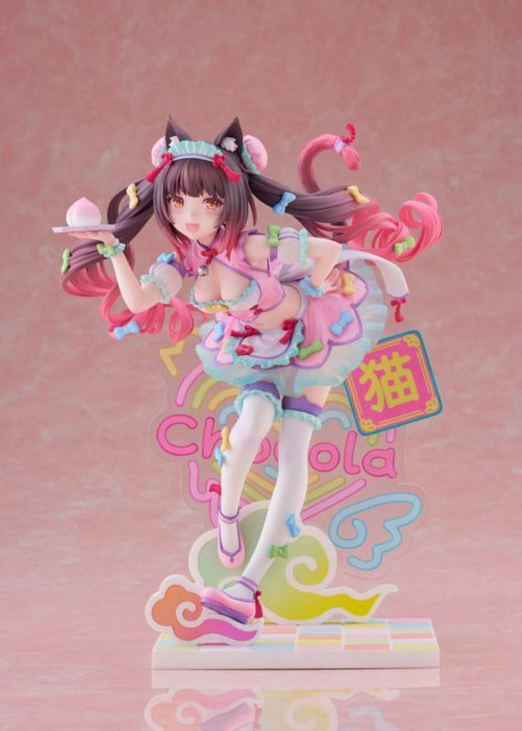 (Pre-order) Nekopara PVC Statue 1/7 Chocola Dreamy Cute C..., Verzamelen, Overige Verzamelen, Zo goed als nieuw, Verzenden