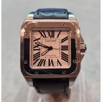 Cartier Santos 100 2878 uit 2019, Verzenden, Gebruikt, Polshorloge