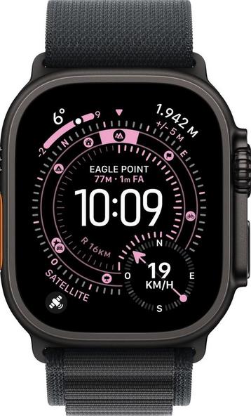 Apple – Watch Ultra 3 – LTE 49mm – Black Alpine Band L beschikbaar voor biedingen