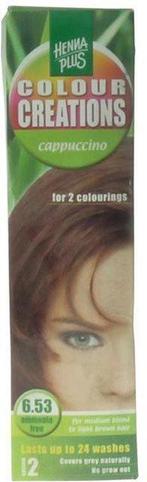 Hennaplus Colour Creations haarkleuring - 06.53 dark cappuci, Sieraden, Tassen en Uiterlijk, Uiterlijk | Haarverzorging, Nieuw