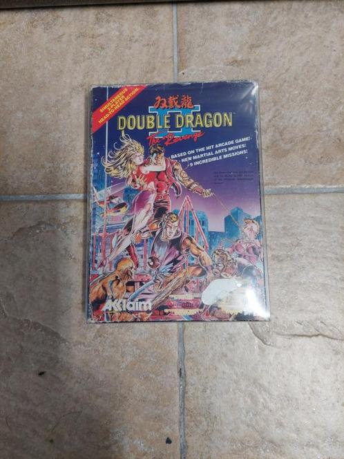 Double Dragon II US (NES tweedehands game), Spelcomputers en Games, Games | Nintendo NES, Zo goed als nieuw, Ophalen of Verzenden
