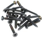 20 stuks Houtschroeven pozidrive 3.7X30 mm PVD Gunmetal, Doe-het-zelf en Verbouw, IJzerwaren en Bevestigingsmiddelen, Ophalen of Verzenden