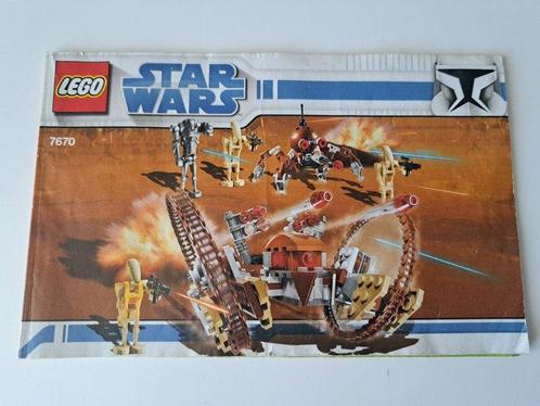 Lego Set - 7670 - Star Wars - Hailfire Droid & Spider Droid, Kinderen en Baby's, Speelgoed | Duplo en Lego
