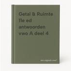 Getal & Ruimte 11e ed antwoorden vwo A deel 4 9789001842222, Verzenden, Gelezen