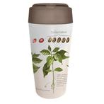 PLA/plant bioloco beker to go 420ml - Koffiebonen NIEUW, Huis en Inrichting, Keuken | Servies, Ophalen of Verzenden, Nieuw