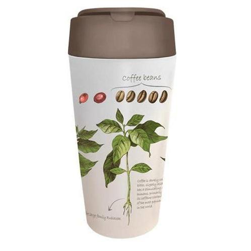 PLA/plant bioloco beker to go 420ml - Koffiebonen NIEUW, Huis en Inrichting, Keuken | Servies, Nieuw, Ophalen of Verzenden
