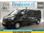 Renault Trafic 2.0 dCi T29 L2H1 DC Airco Cruise Trekhaak, Renault, Zwart, Nieuw, Lease