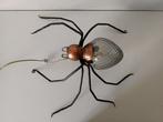 Wandlamp - Spinnen - Smeedijzer - Spinnewiel Lampada
