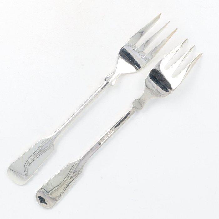 Robbe & Berking model: Alt Spaten - Taartvork (6) - .800, Antiek en Kunst, Antiek | Goud en Zilver