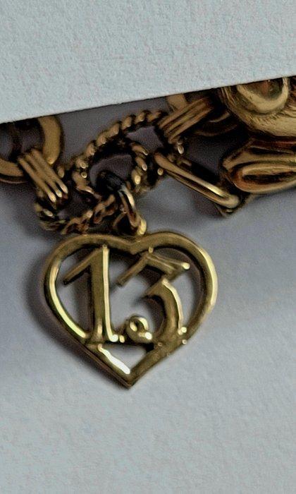 Armband - 14 karaat Geel goud, Sieraden, Tassen en Uiterlijk, Armbanden