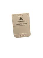 Sony PS1 1MB Memory Card Wit (PS1 Accessoires), Spelcomputers en Games, Ophalen of Verzenden, Zo goed als nieuw