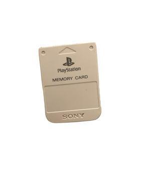 Sony PS1 1MB Memory Card Wit (PS1 Accessoires), Spelcomputers en Games, Spelcomputers | Sony PlayStation 1, Zo goed als nieuw