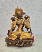 Beeld, Groene Tara 42 cm. 11 kg. - 42 cm - Brons, met