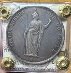 Tijdelijke regering van Lombardije. 5 Lire 1848 rami lunghi