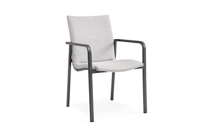 Suns Anzio grijs eetstoel SALE |, Tuin en Terras, Tuinsets en Loungesets, Ophalen of Verzenden