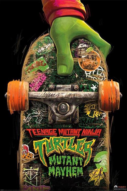 Poster Teenage Mutant Ninja Turtles Mutant Mayhem 61x91,5cm, Verzamelen, Posters, Nieuw, A1 t/m A3, Verzenden