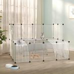 vidaXL Dierenhok klein 143x107x93 cm polypropeen en staal, Dieren en Toebehoren, Knaagdieren en Konijnen | Hokken en Kooien, Verzenden