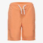 Unsigned katoenen jongens short oranje maat 122/128, Verzenden, Nieuw