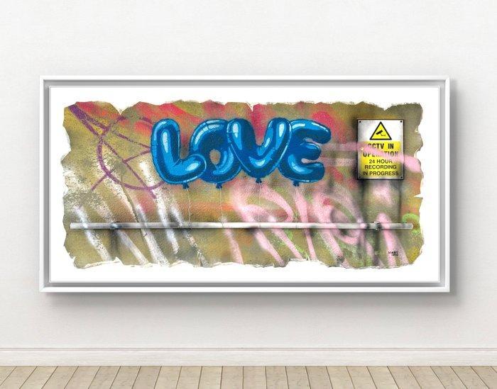 Mart Signed - Keep it tight (Blue Version), Antiek en Kunst, Kunst | Schilderijen | Modern