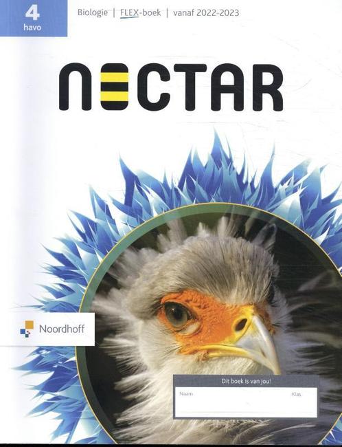 Nectar Biologie 4 havo Flex boek 9789001010782, Boeken, Studieboeken en Cursussen, Zo goed als nieuw, Verzenden