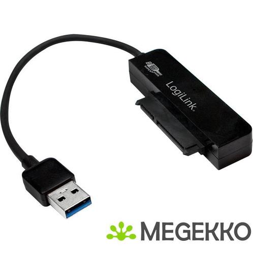 LogiLink AU0012A SATA USB 3.0 Zwart, Computers en Software, Harde schijven, Nieuw, Verzenden