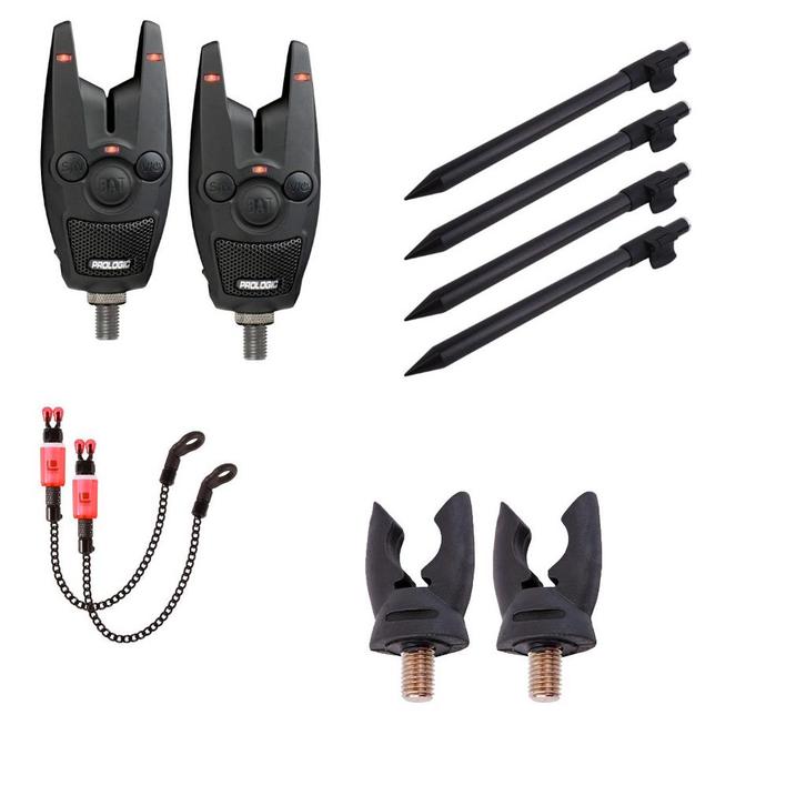 Prologic Bat Bite Alarm Set - 2 Rods, Watersport en Boten, Hengelsport | Algemeen, Nieuw, Verzenden