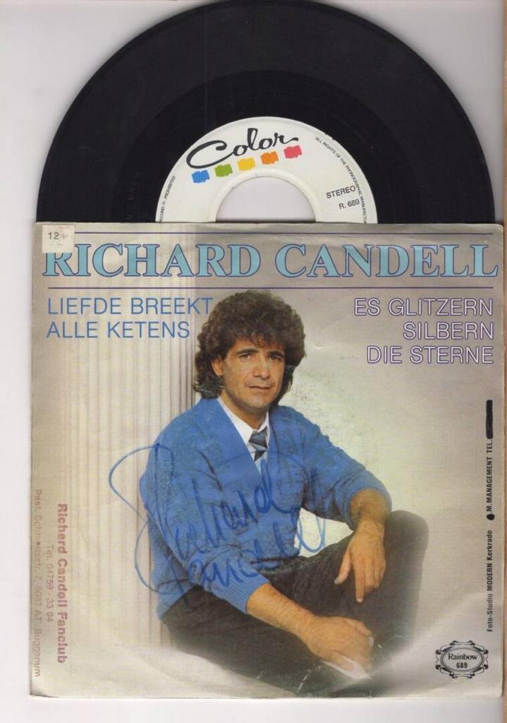 Richard Candell – Liefde Breekt Alle Ketens / Es Glitzern Si, Cd's en Dvd's, Vinyl Singles, Ophalen of Verzenden