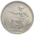 Zwitserland. 5 Frank 1874 B., Postzegels en Munten, Munten | Europa | Niet-Euromunten