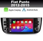 Fiat Punto 2012-2015 navigatie android 14 dab+ apple carplay, Ophalen of Verzenden, Nieuw